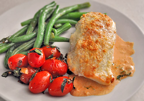Chicken with Creamy Tomato Sauce