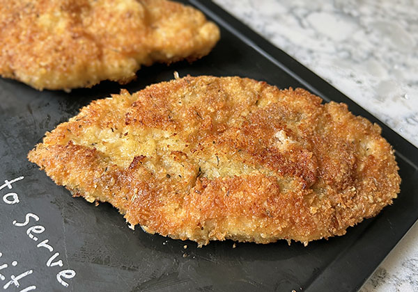Panko and Parmesan Crusted Chicken Breasts Recipe