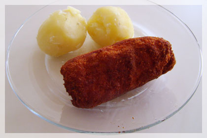 Chicken Kiev (Kotlety Po-Kievski)