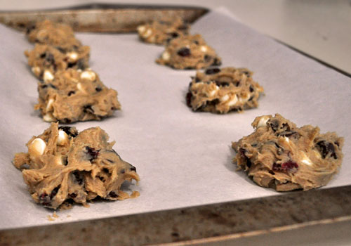 Chocolate and Cranberry Easy Christmas Cookies photo instruction 4