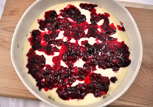 Cranberry and Cream Cheese Crumble Pie photo instruction 7