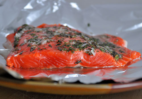 Healthy Salmon Fillet Recipe photo instruction 3