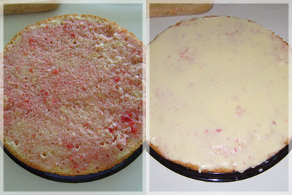 Бисквитный Торт со Сметанно-Йогуртовой Начинкой пошаговое фото 7