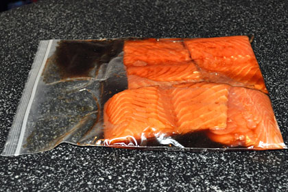 Marinated Broiled Salmon photo instruction 2