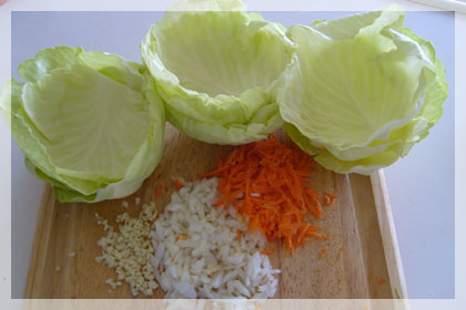 Meat Filled Cabbage Rolls photo instruction 1