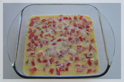 Oven Baked Sausage Omelet photo instruction 6
