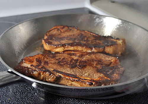 Perfect Pan-Fried New York Strip Steak photo instruction 3