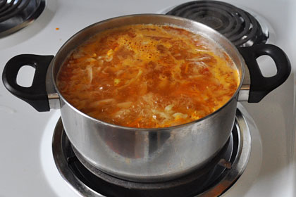 Russian Cabbage Soup Shchi photo instruction 5