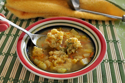 Куриный Суп с Галушками и Картошкой пошаговое фото 4