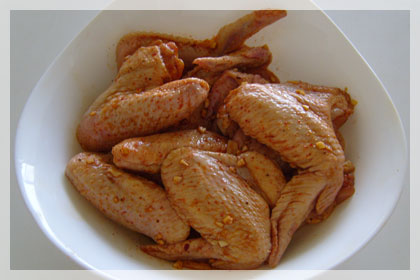Sweet and Garlic Chicken Wings photo instruction 1
