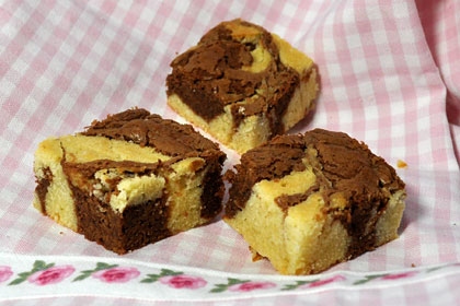 Шоколадные Пирожные Брауни пошаговое фото 6