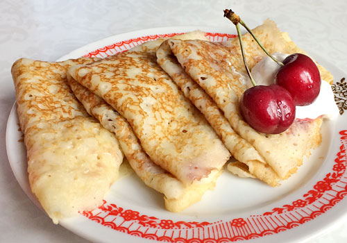 Soft and Fluffy Kefir Crepes