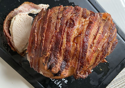 Easy Bacon Wrapped Thanksgiving Turkey Breast Recipe