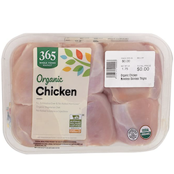 Organic Chicken Thighs