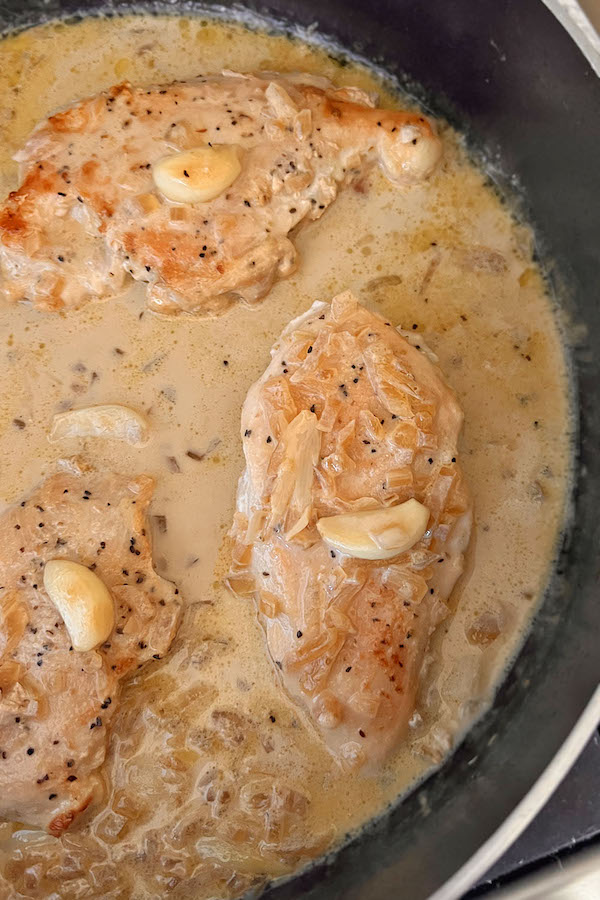 Chicken with Coconut Cream Sauce