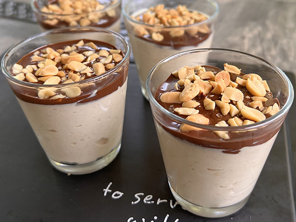Cottage Cheese & Peanut Butter Snickers Dessert