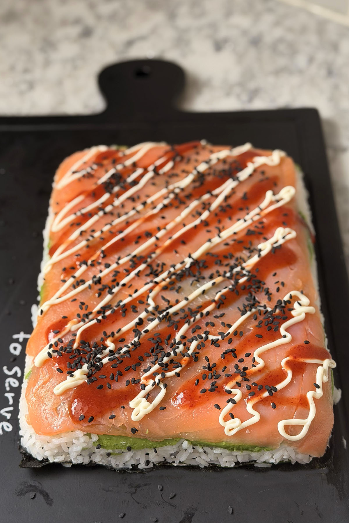 Easy Lazy Sushi with Smoked Salmon and Avocado Easy Lazy Sushi with Smoked Salmon and Avocado