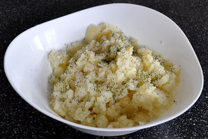 Картофельное пюре со сливочным сыром и чесноком фото-инструкция 3
