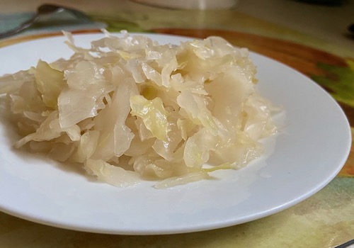 Easy Probiotic Sauerkraut Recipe | 2 Ingredients