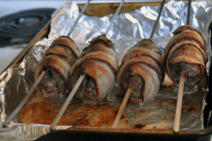 Bacon-wrapped Lula Kebabs photo instruction 5