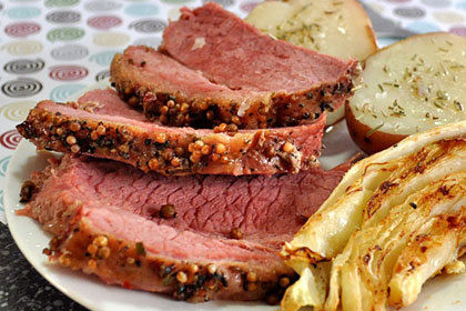 Baked Corned Beef with Potatoes and Cabbage photo instruction 6