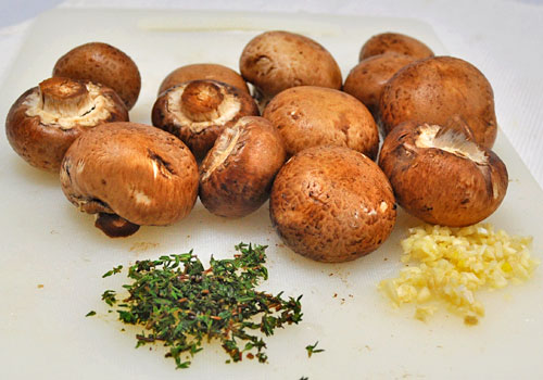 Baked Cremini (Baby Bella) Mushrooms photo instruction 1
