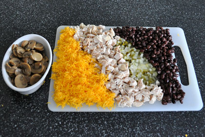 Black Bean and Chicken Salad photo instruction 1