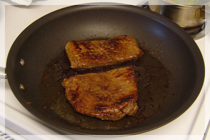 Blue Cheese Topped Steak photo instruction 2