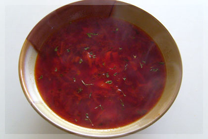 Борщ (Свекольный Суп)