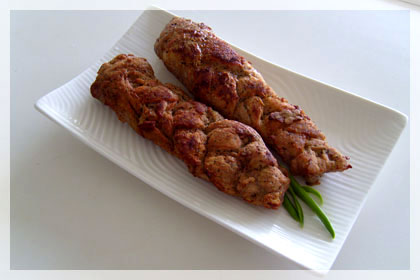 Braided Pork Tenderloin | Mydeliciousmeals.com