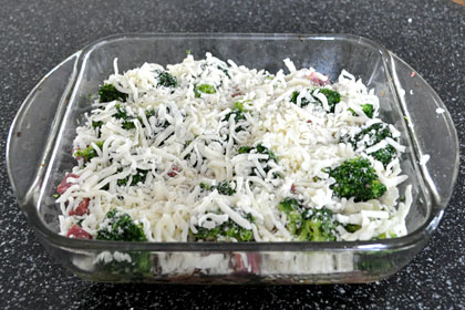 Broccoli Baked with Ham and Cheese photo instruction 5