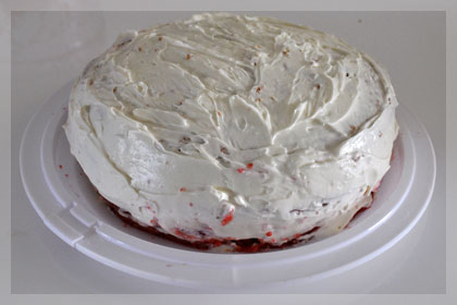 Cake with Strawberry Filling photo instruction 15