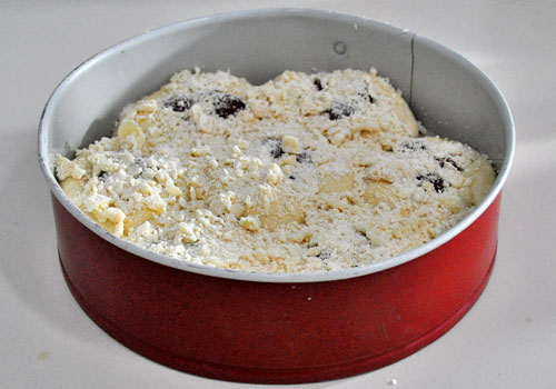 Cherry Buns with Crumb Topping photo instruction 7