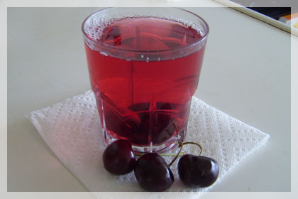 Cherry Kompot (Cherry Drink)