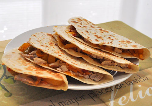 Chicken and Pepper Quesadillas photo instruction 6