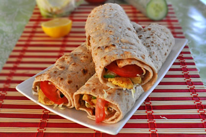 Chicken Shawarma with Vegetables