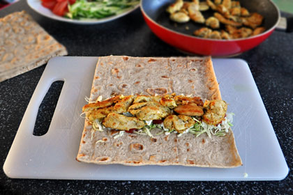Chicken Shawarma with Vegetables photo instruction 6