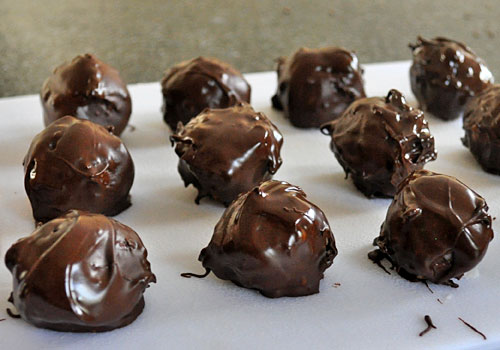 Chocolate Covered Coconut Balls photo instruction 5