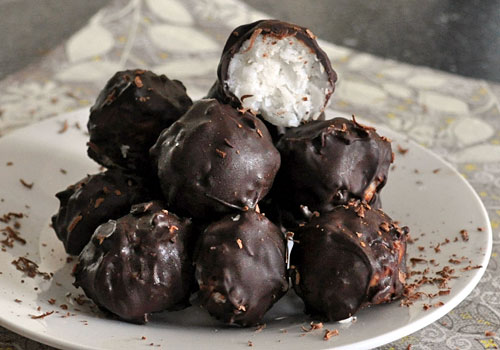 Chocolate Covered Coconut Balls photo instruction 6