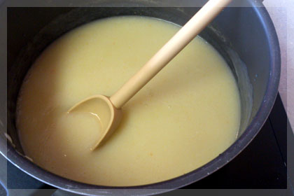 Cream of Cauliflower with Leek and Potato Soup photo instruction 5
