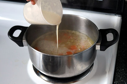 Крем-суп из Брокколи и Картофеля пошаговое фото 7