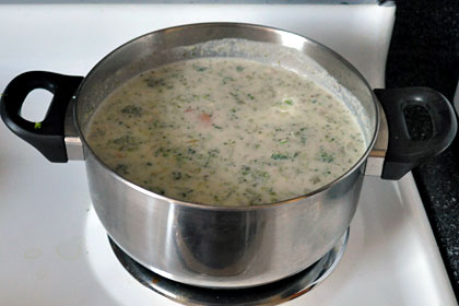 Крем-суп из Брокколи и Картофеля пошаговое фото 8