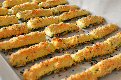 Crispy Baked Zucchini Sticks photo instruction 5