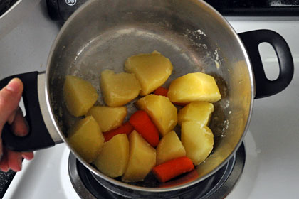 Японский Картофельный Салат пошаговое фото 2