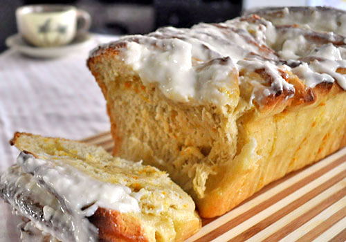 Lemon Pull-Apart Sweet Bread