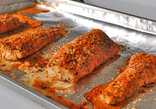 Parmesan and Paprika Baked Cod photo instruction 4 Parmesan and Paprika Baked Cod photo instruction 4