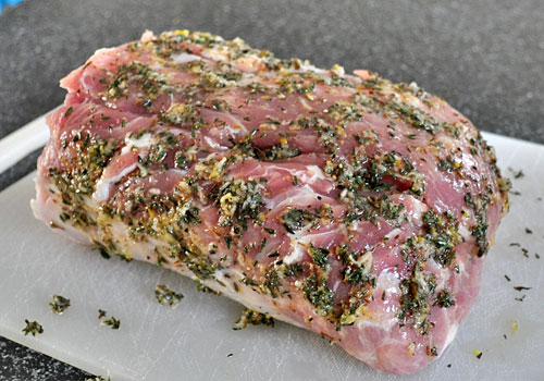 Pork Loin with Lemon, Garlic and Thyme photo instruction 2