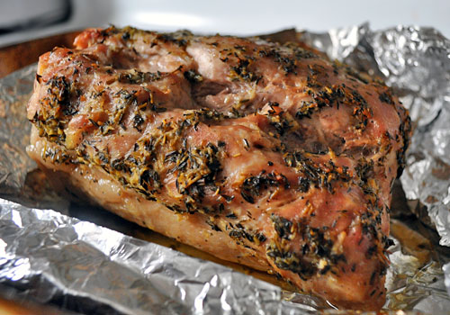 Pork Loin with Lemon, Garlic and Thyme photo instruction 3