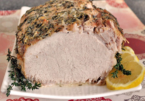 Pork Loin with Lemon, Garlic and Thyme photo instruction 4