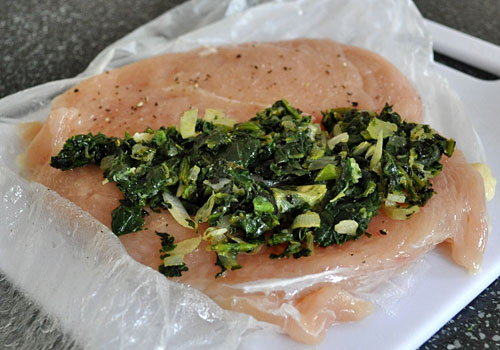 Quick Spinach Stuffed Chicken Breasts photo instruction 3